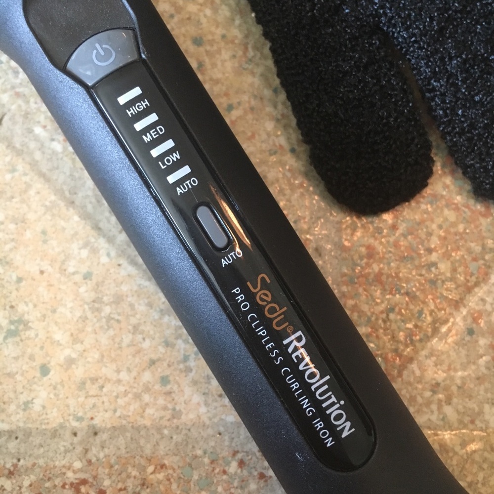 Sedu Revolution Pro Clipless Curling Iron